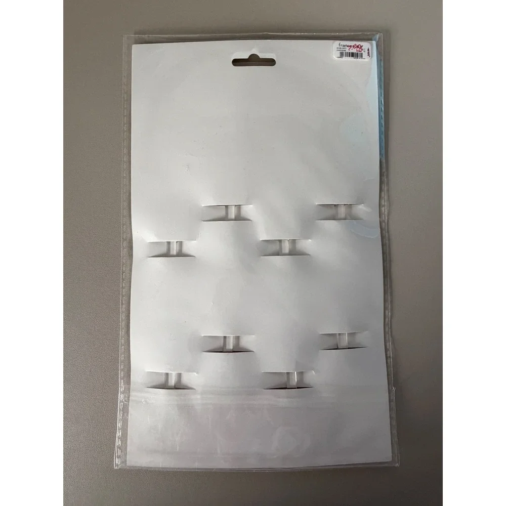 Fancy Sprinkles Acrylic Champagne Bottle Drink Stir Sticks 2 Packs of 4 Reusable
